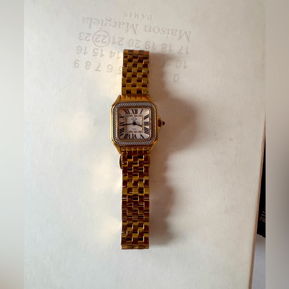GV2 Milan 27.5 5mm stainless steel & diamond Bracelet watch one size